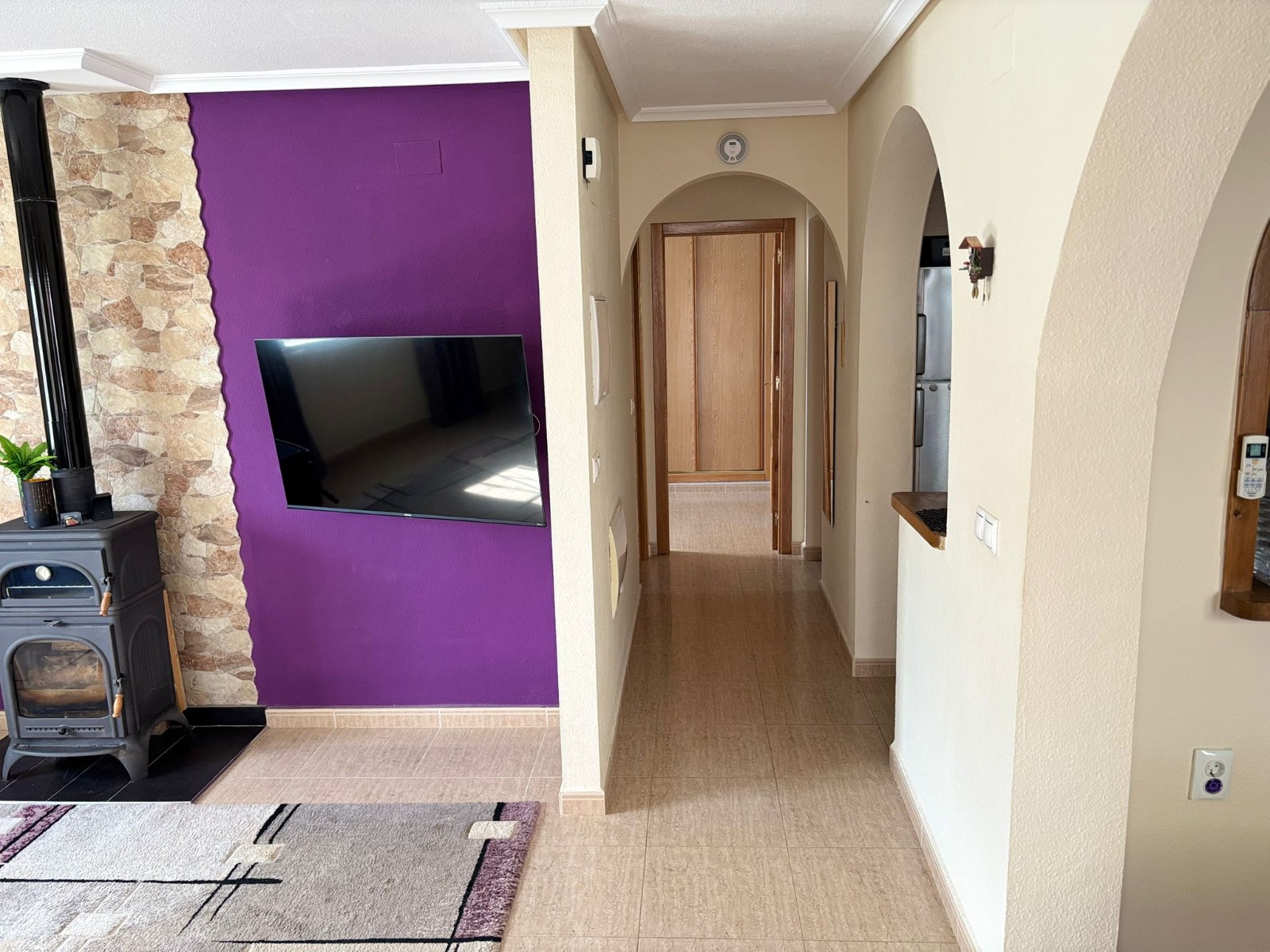 Master bedroom in villa for sale in Torre Pacheco