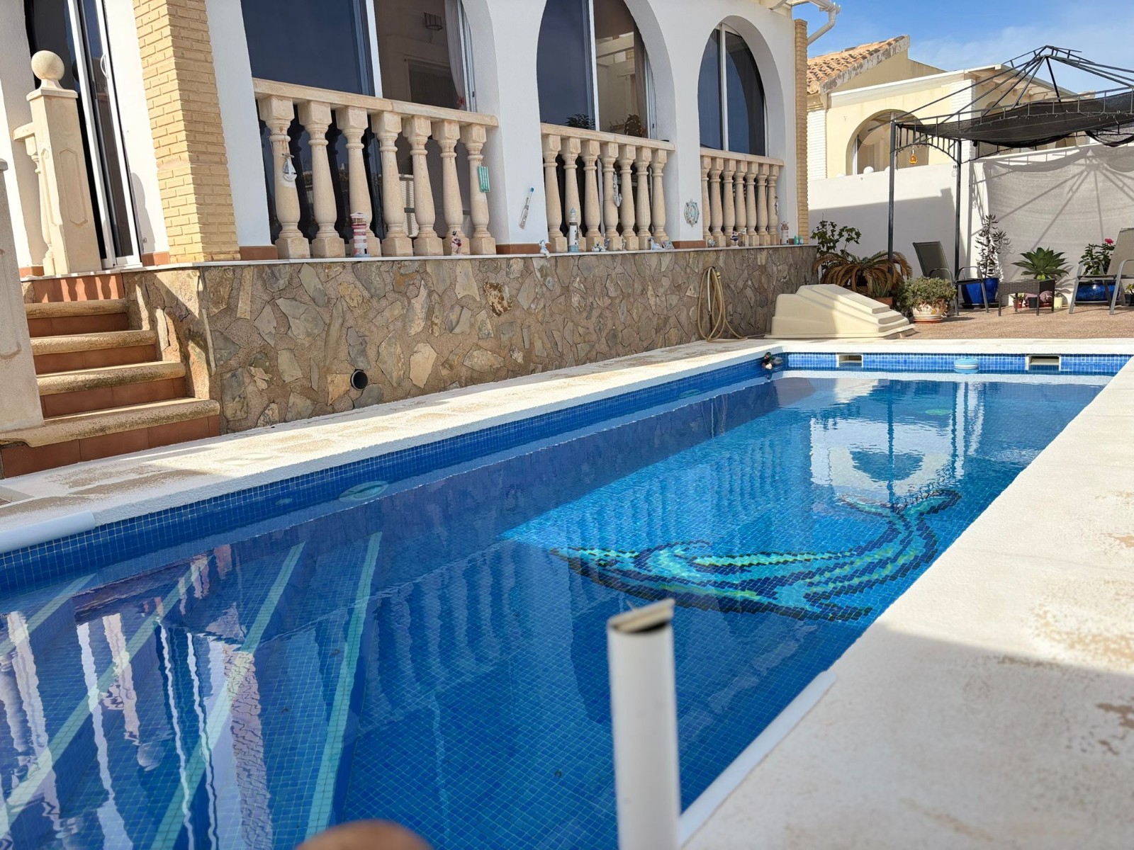 Dining area in villa for sale in Torre Pacheco