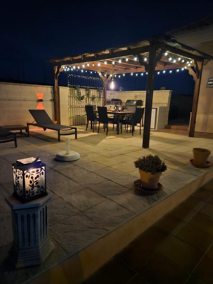 Living room in villa for sale in Canada del Trigo