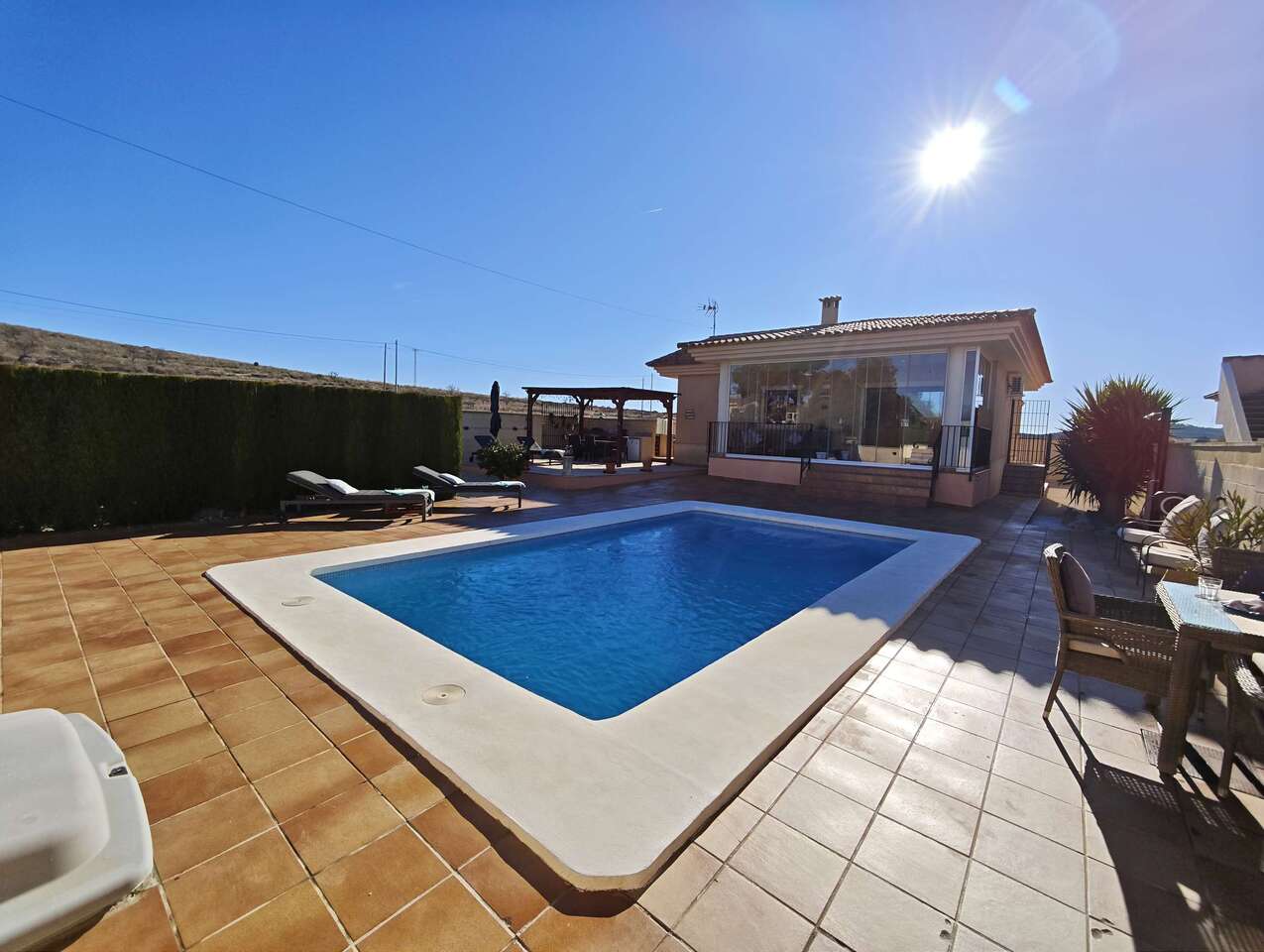 Terrace in villa for sale in Canada del Trigo