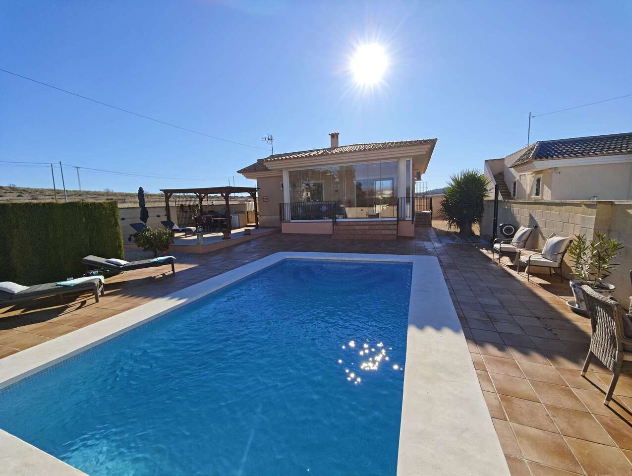 Bedroom in villa for sale in Canada del Trigo