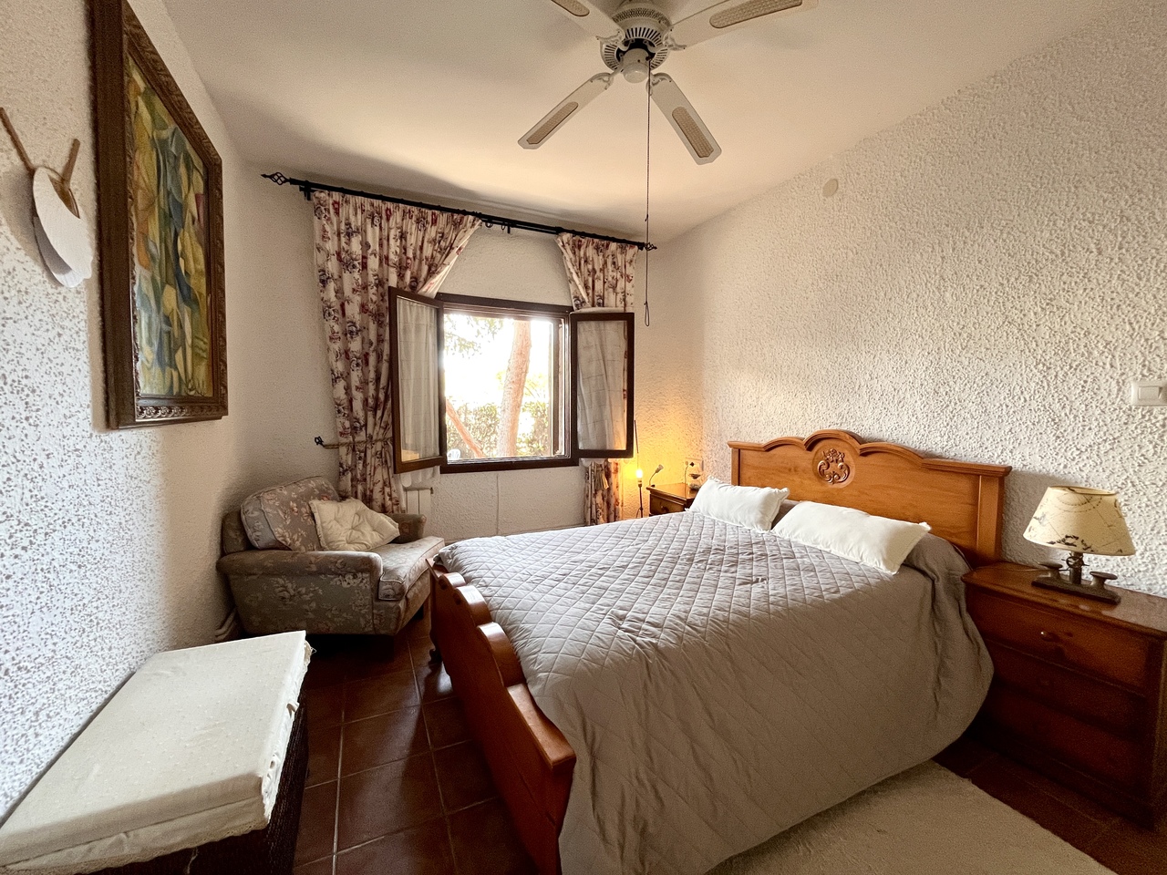 Living room in villa for sale in Cabo Roig