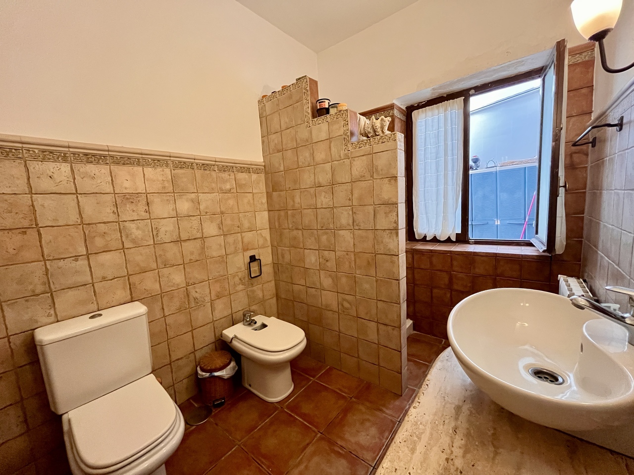 Terrace in villa for sale in Cabo Roig