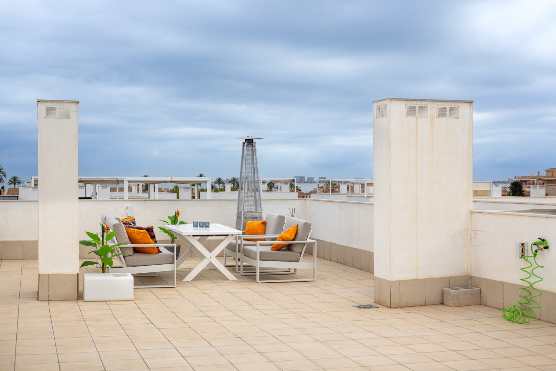 Pool area in apartment for sale in Mar de Cristal