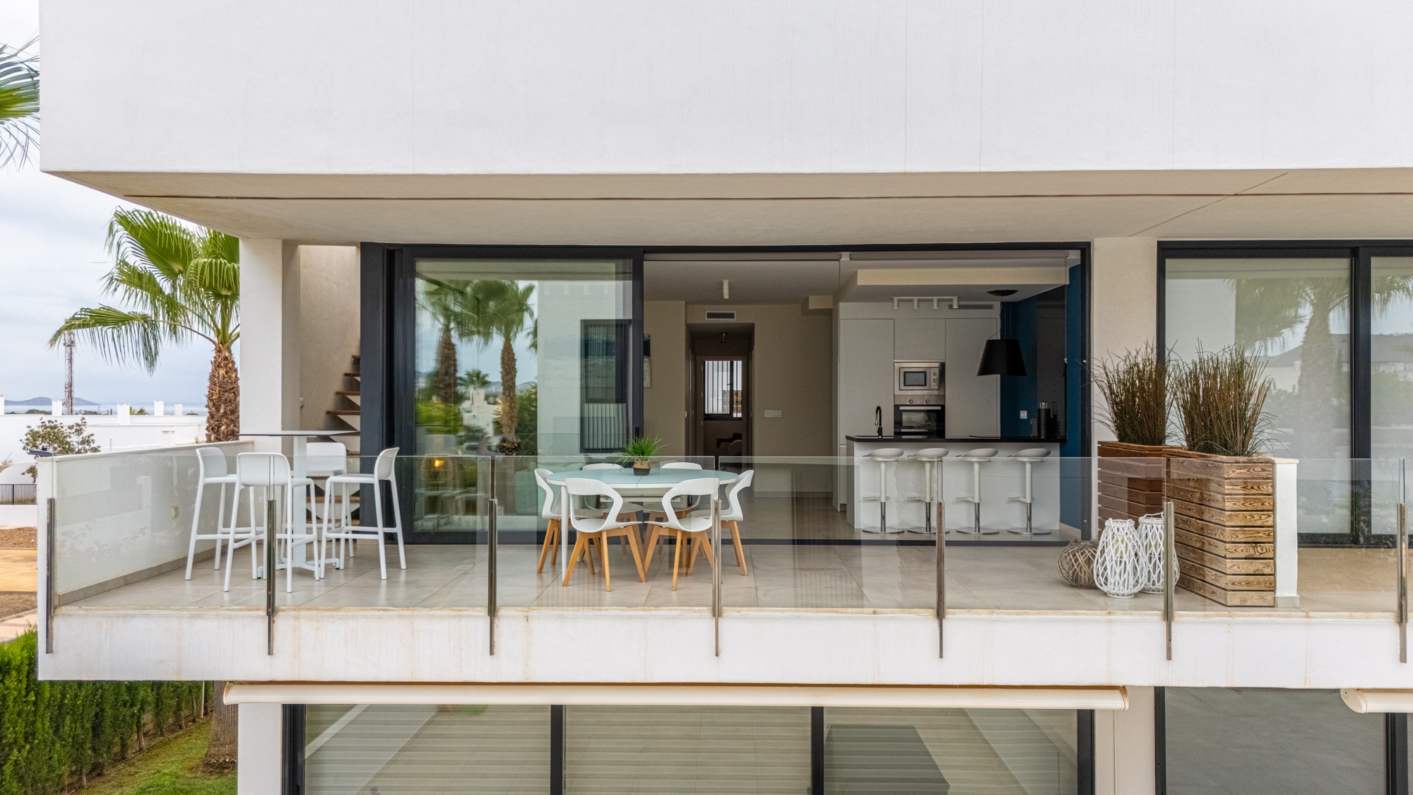 Terrace in apartment for sale in Mar de Cristal