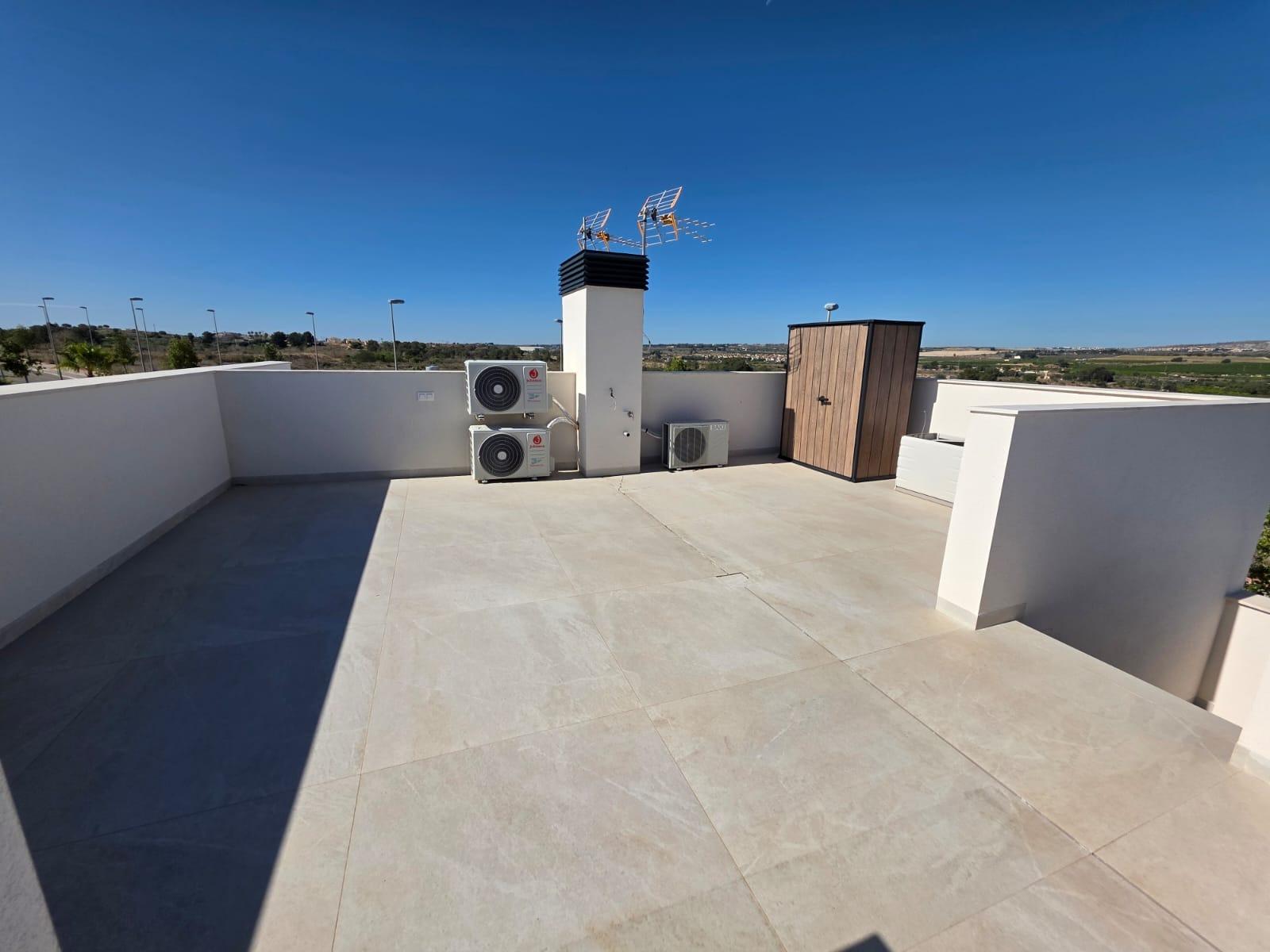 Master bedroom in villa for sale in Benijofar