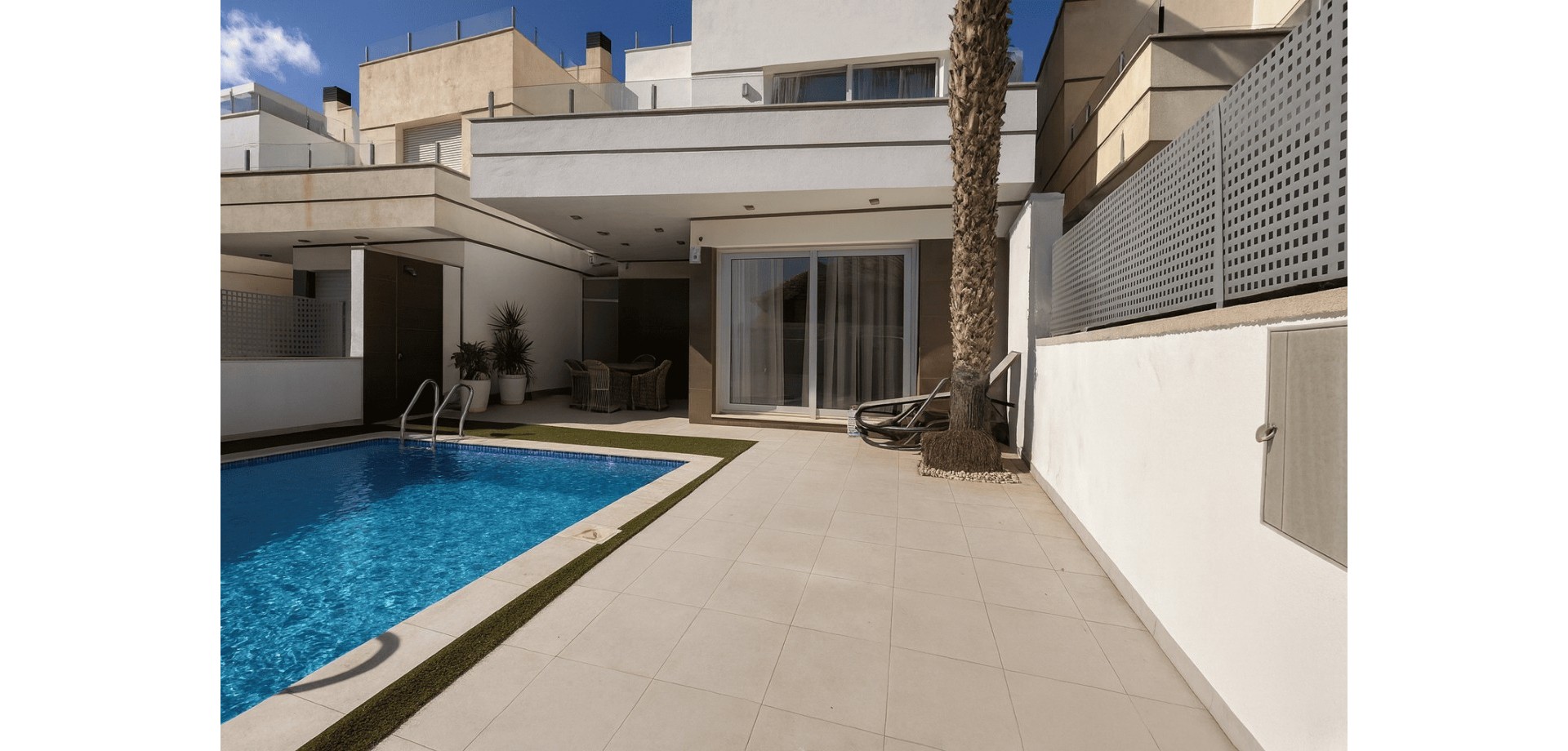 Living room in villa for sale in Orihuela Costa
