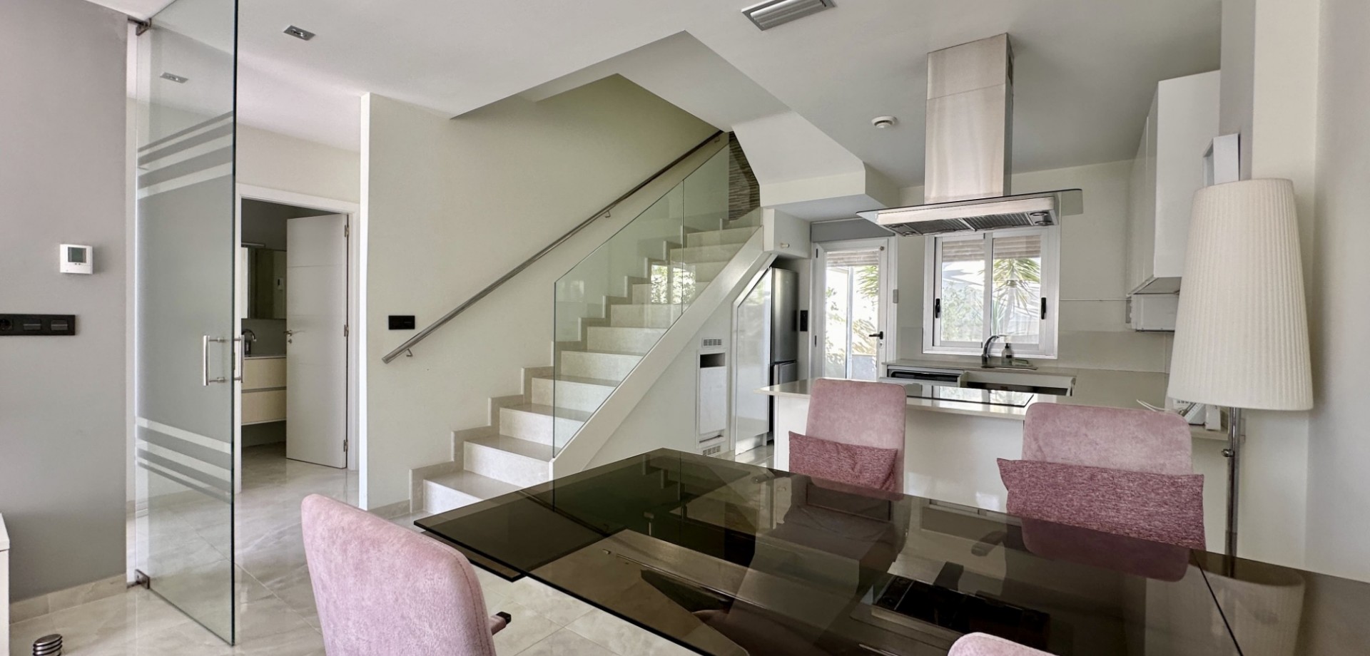 Dining area in villa for sale in Orihuela Costa