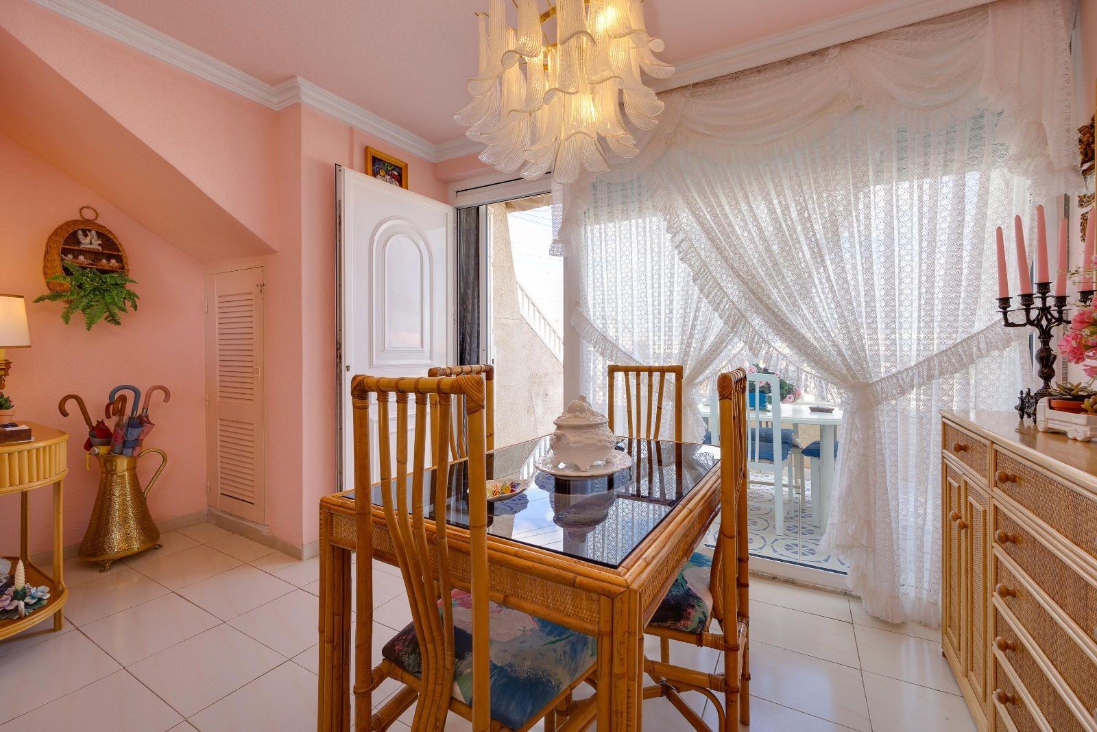 Garden in apartment for sale in Torrevieja