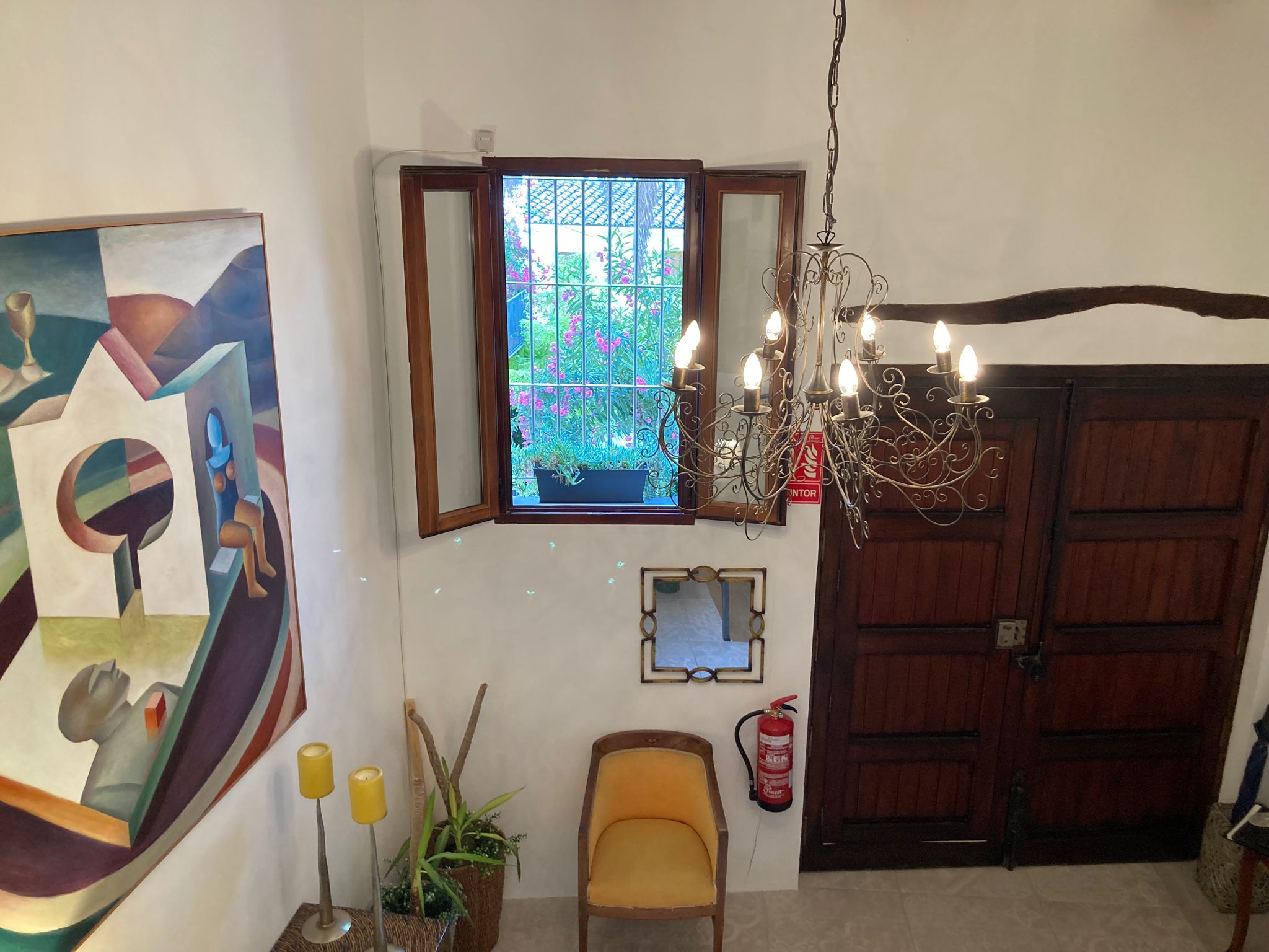 Exterior view in villa for sale in Chulilla