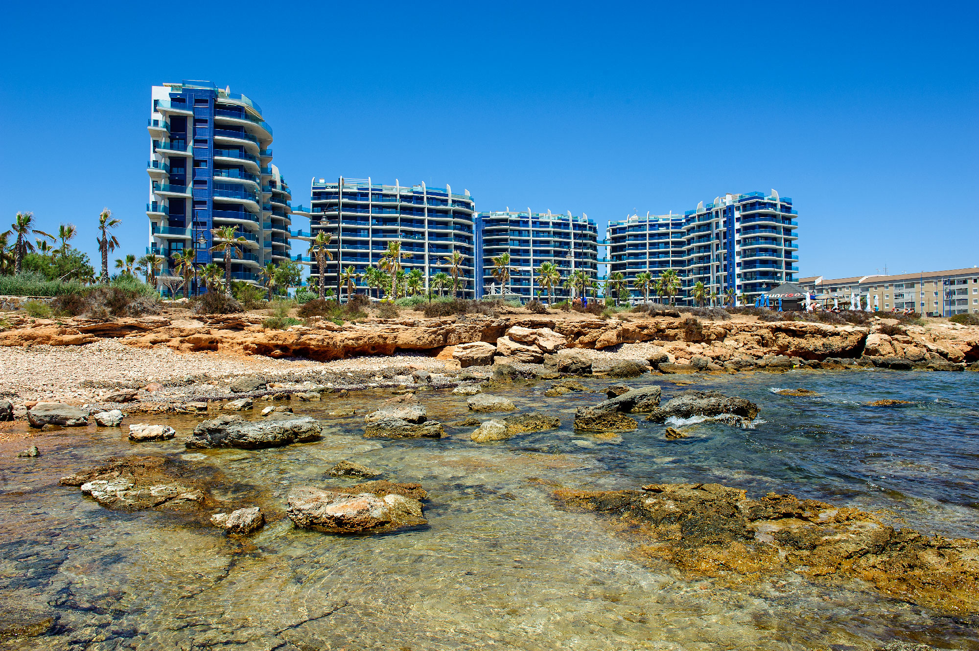 Garden in penthouse for sale in Torrevieja