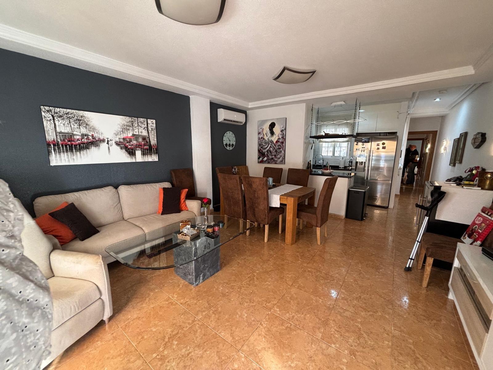 Pool area in apartment for sale in Torrevieja