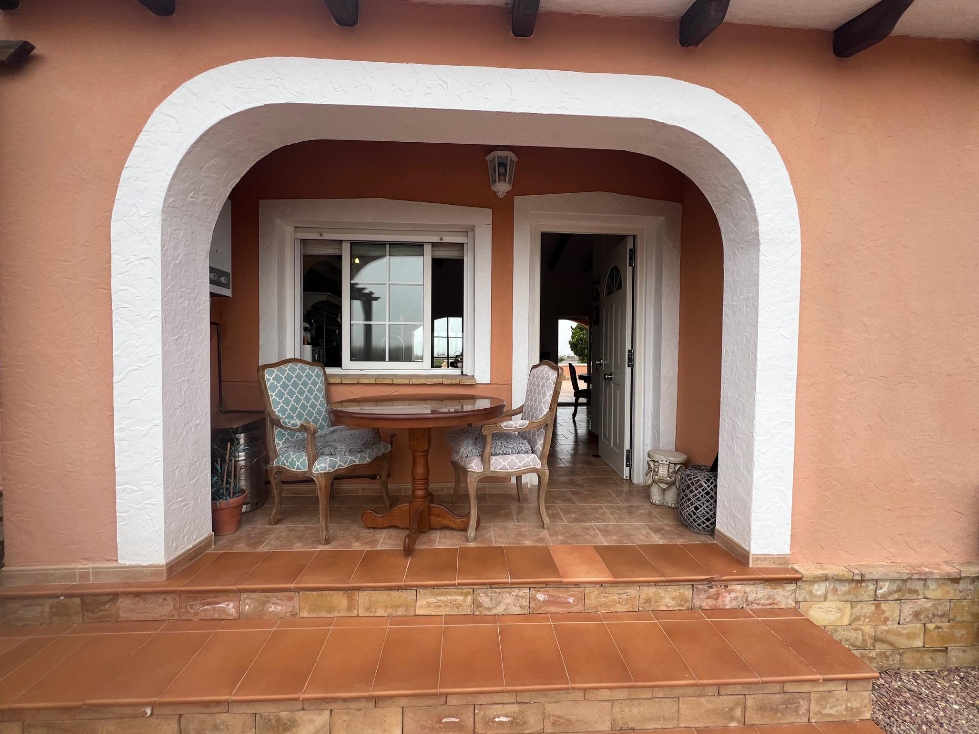 Master bedroom in finca for sale in Dolores