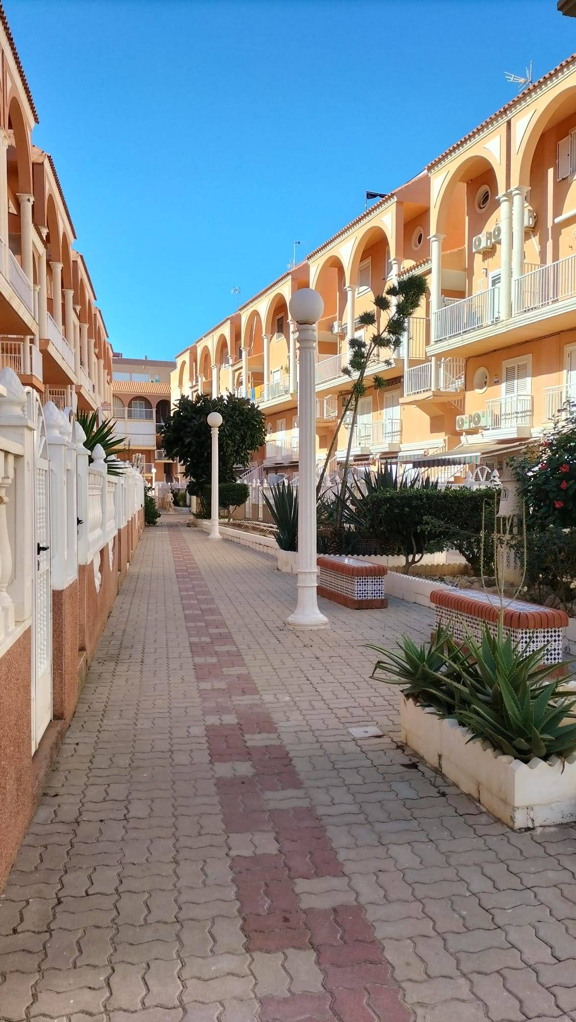 Dining area in penthouse for sale in Torrevieja