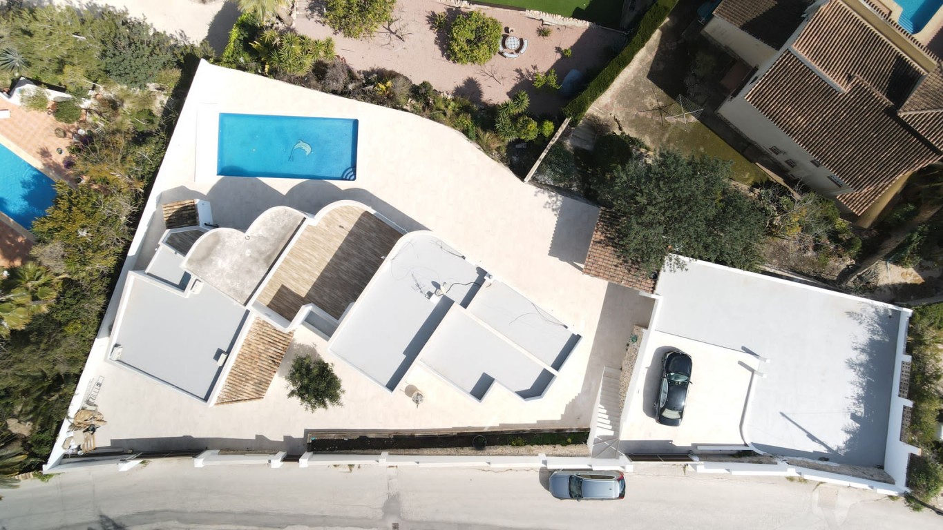 Bedroom in villa for sale in Moraira
