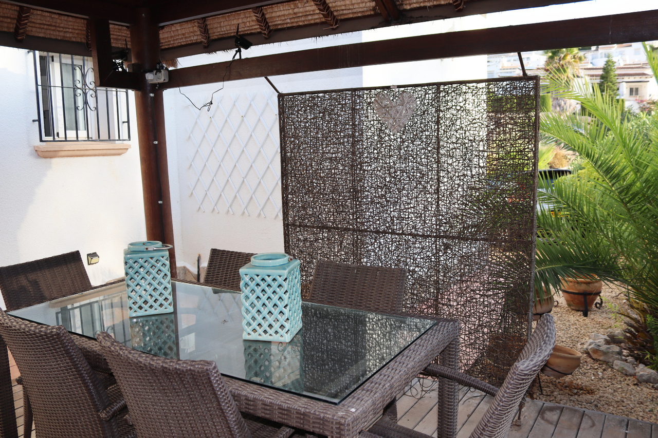 Master bedroom in villa for sale in Murla