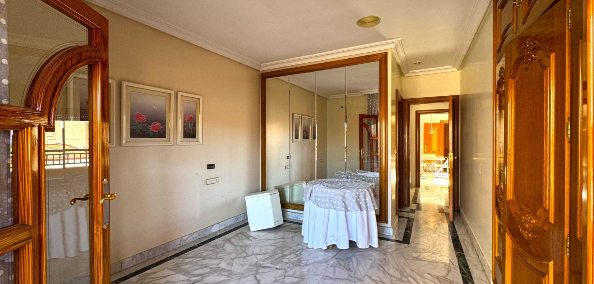 Master bedroom in duplex for sale in San Pedro del Pinatar