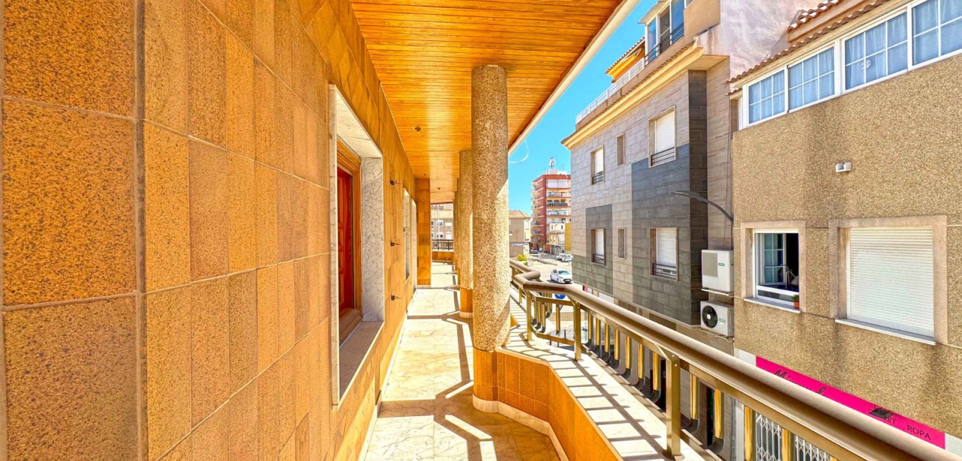 Pool area in duplex for sale in San Pedro del Pinatar