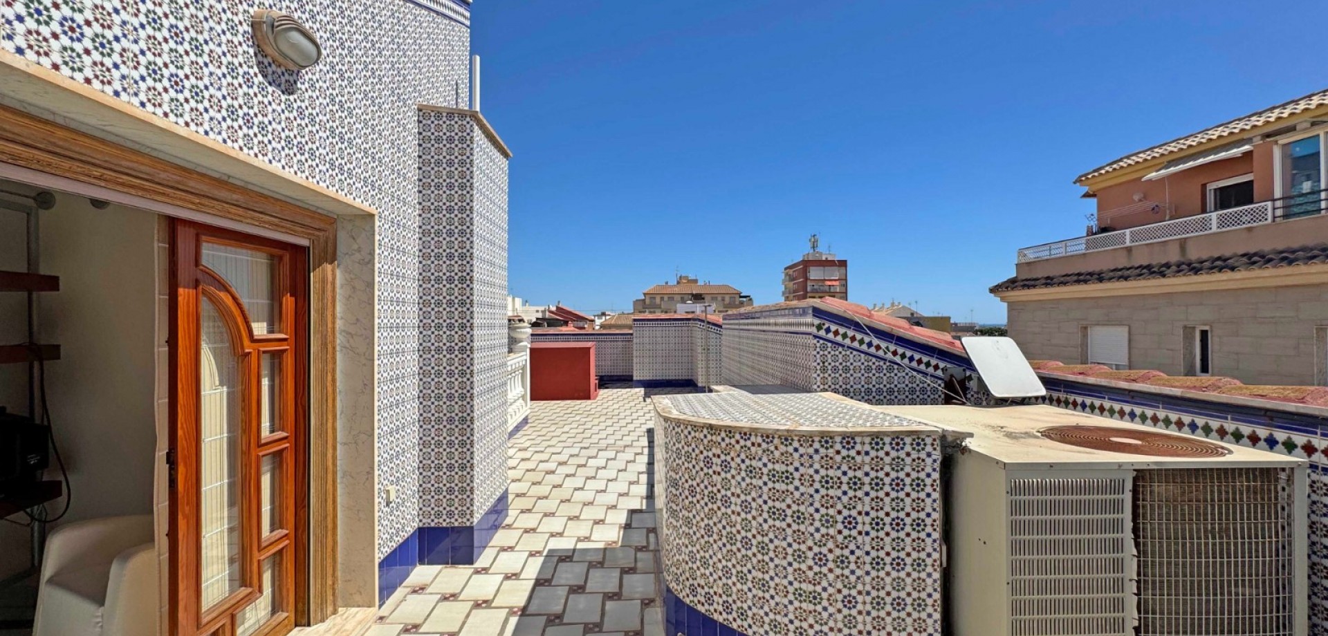 Master bedroom in duplex for sale in San Pedro del Pinatar