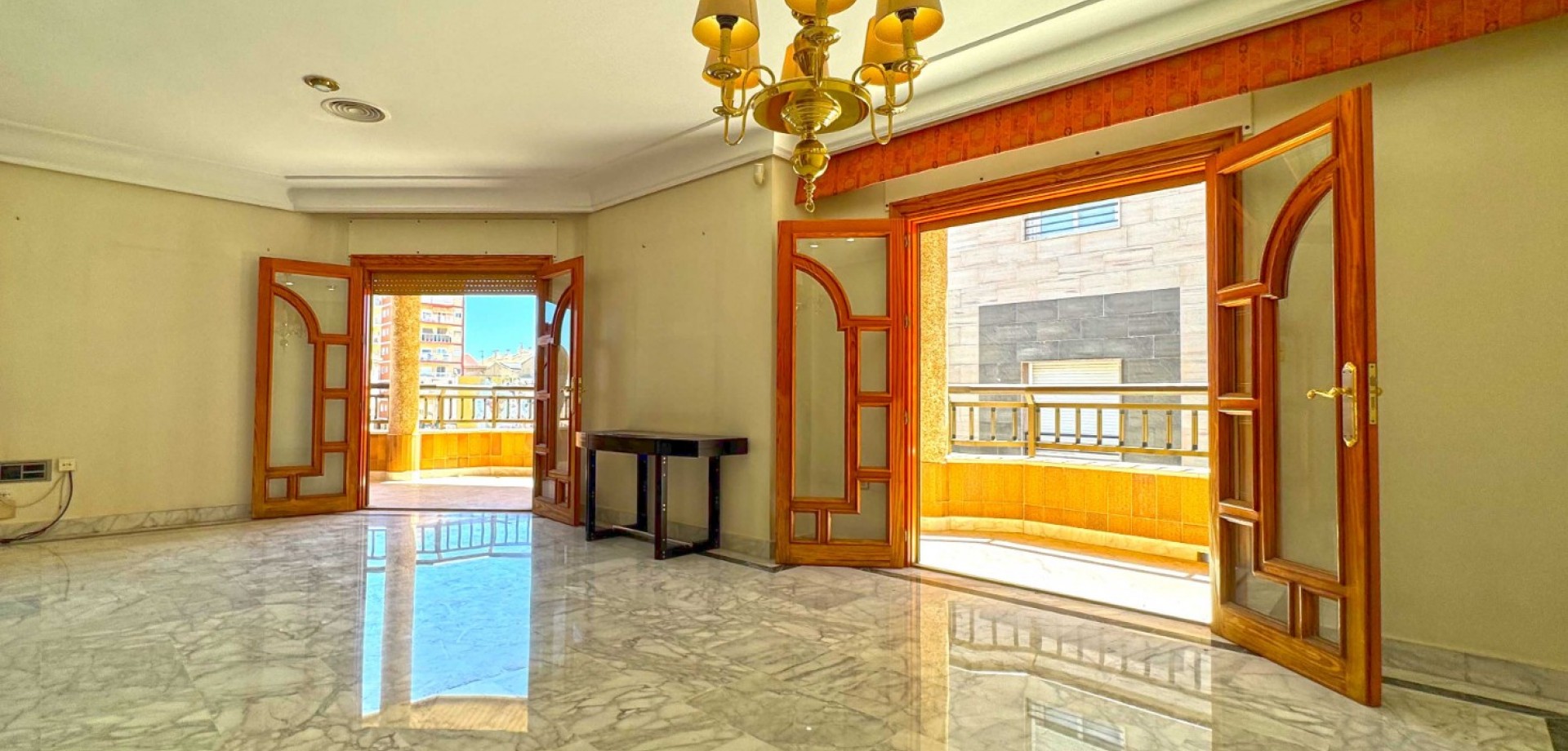 Pool area in duplex for sale in San Pedro del Pinatar
