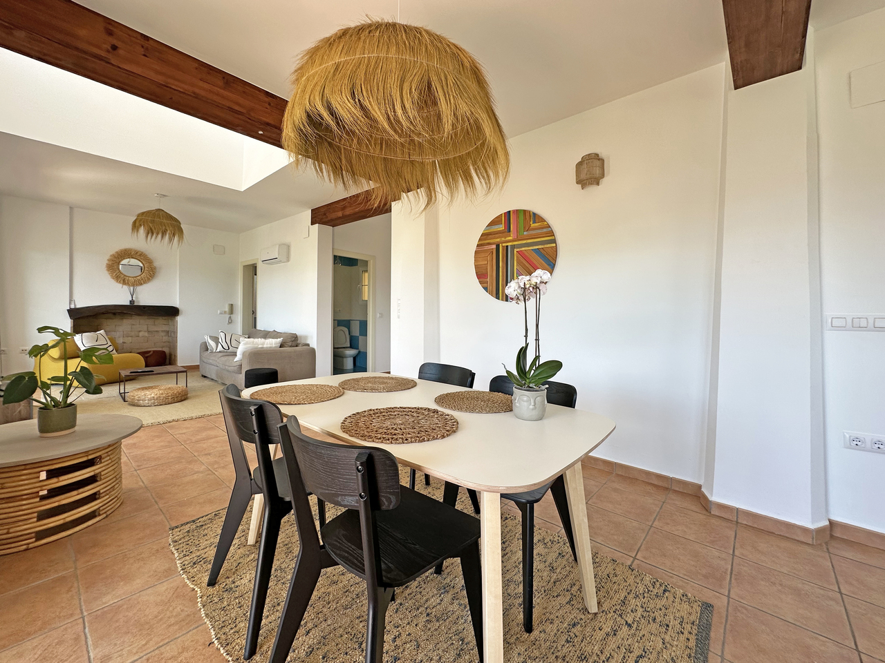 Living room in villa for sale in Jalón