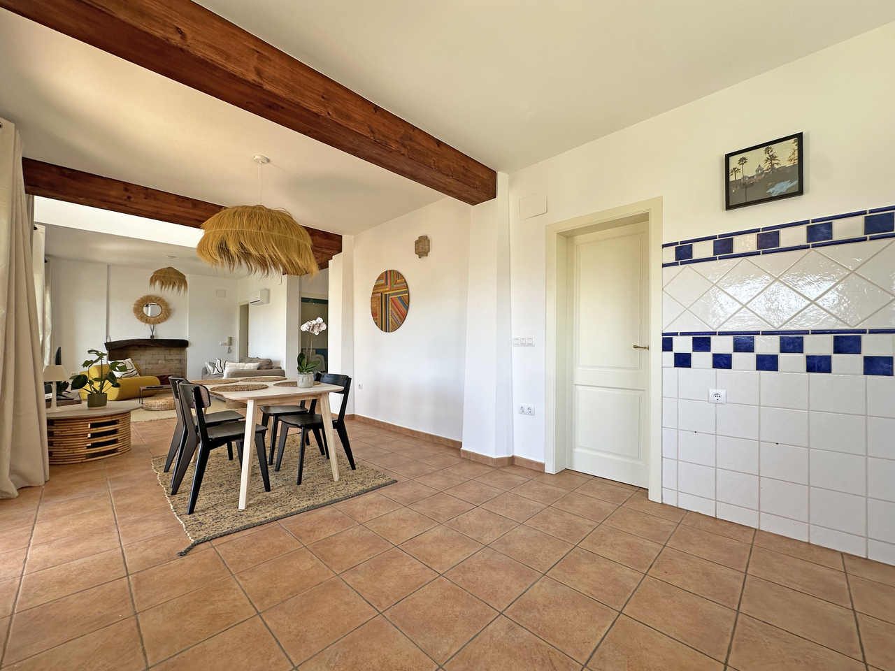 Master bedroom in villa for sale in Jalón