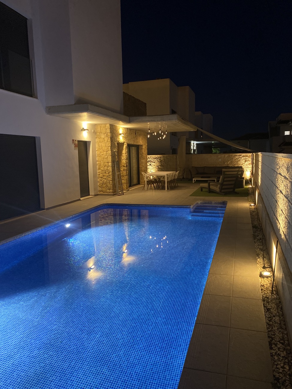 Master bedroom in villa for sale in Ciudad Quesada