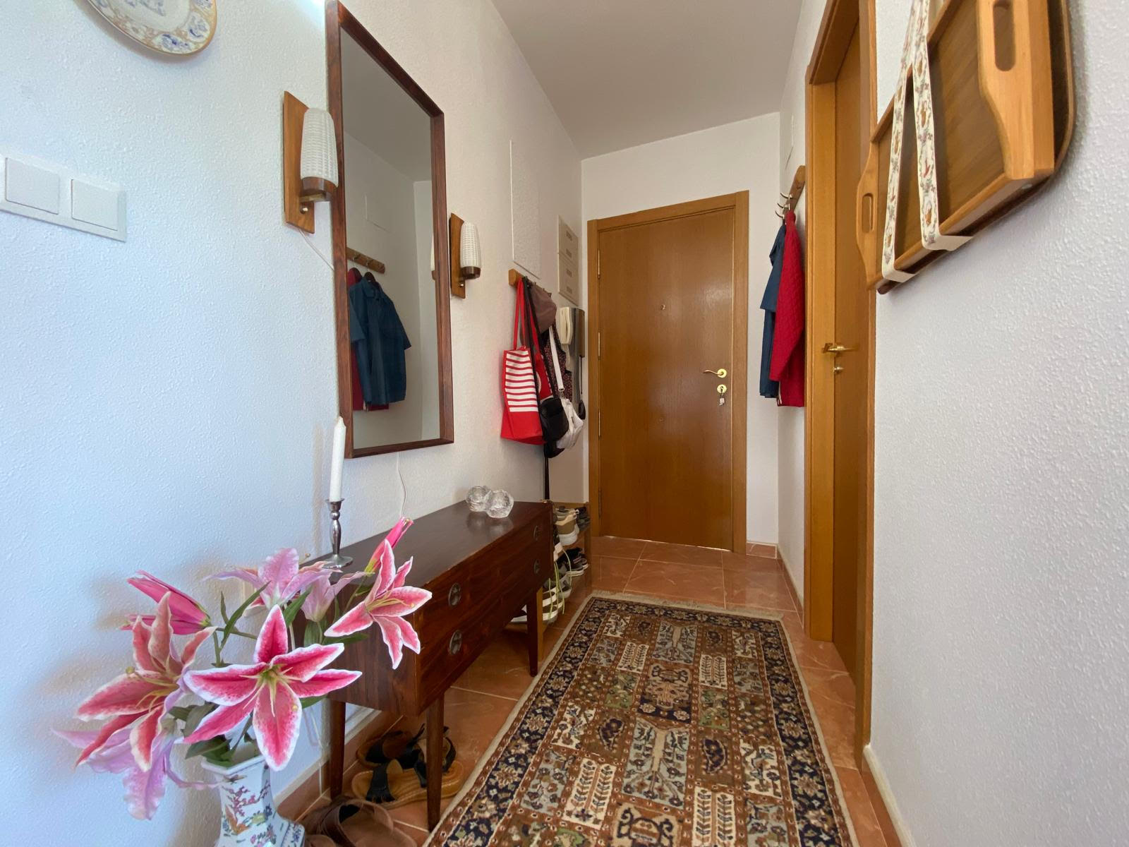 Living room in penthouse for sale in Rafal