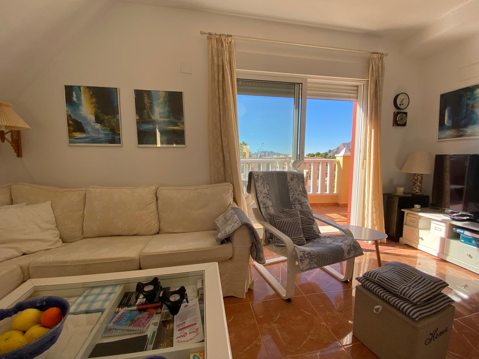 Terrace in penthouse for sale in Rafal