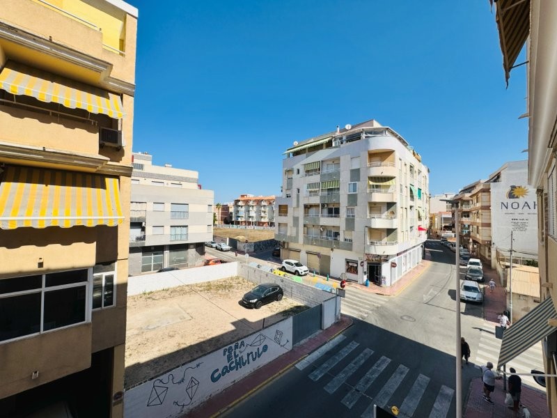Pool area in apartment for sale in La Mata