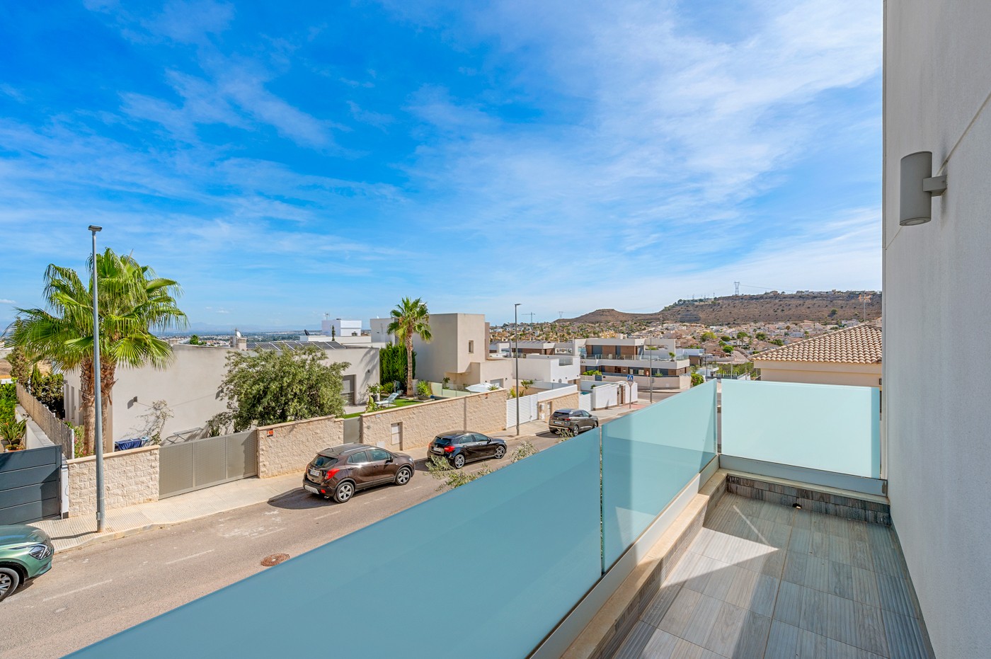 Pool area in villa for sale in Benijofar