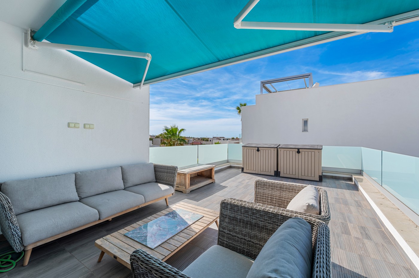 Master bedroom in villa for sale in Benijofar