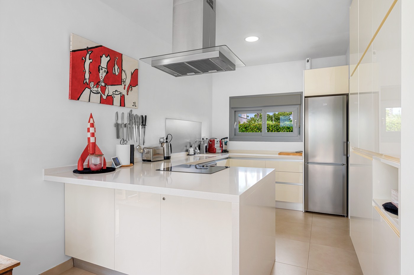 Living room in villa for sale in Orihuela Costa