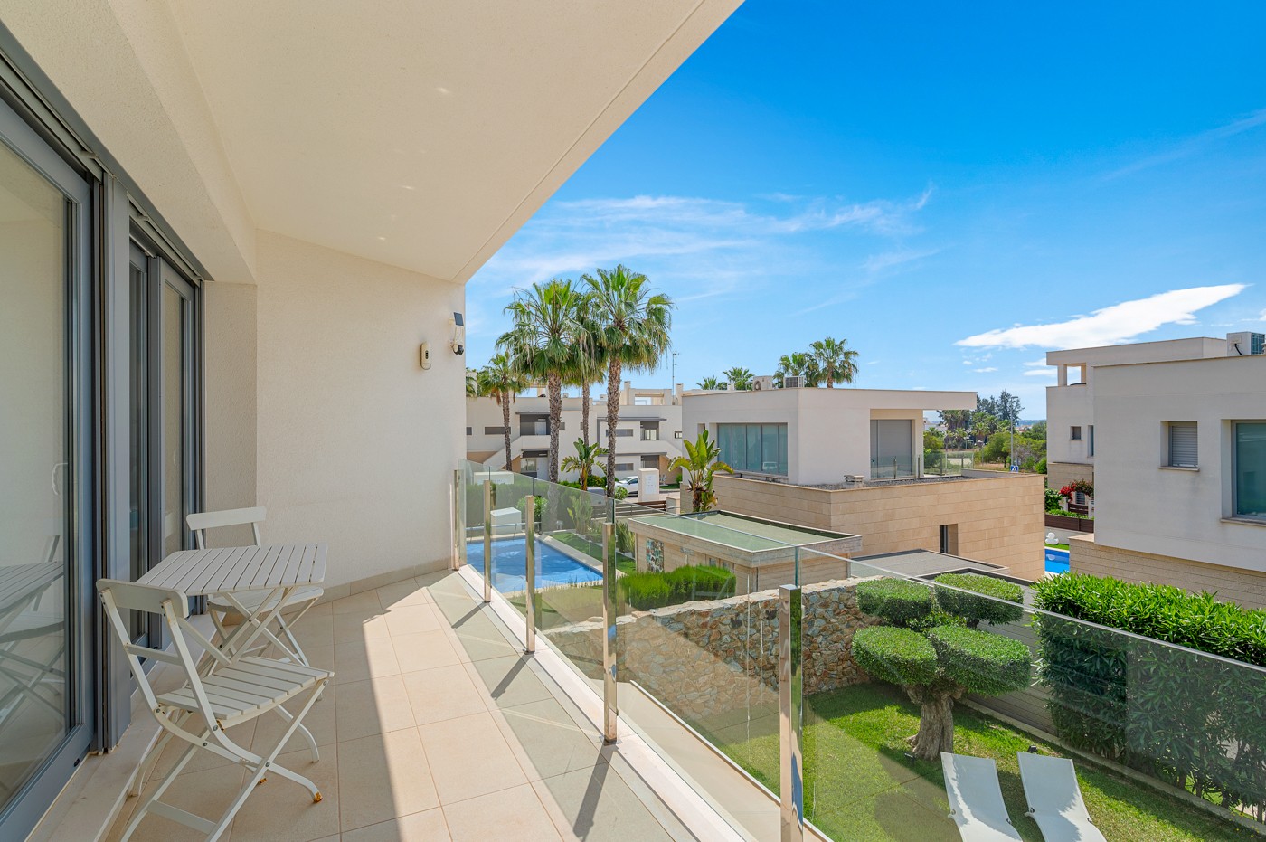 Exterior view in villa for sale in Orihuela Costa