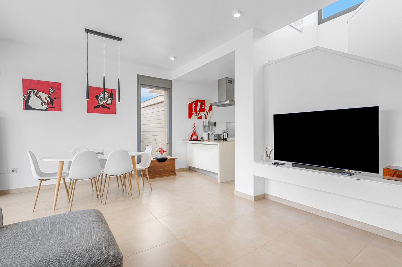 Dining area in villa for sale in Orihuela Costa