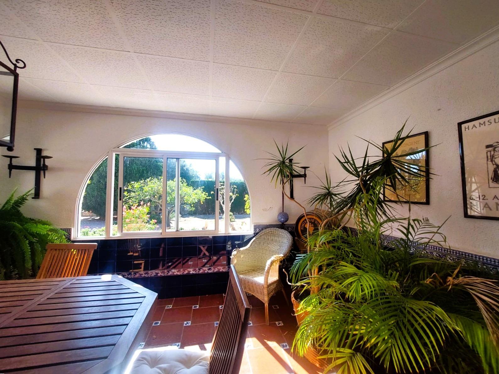 Master bedroom in finca for sale in La Marina