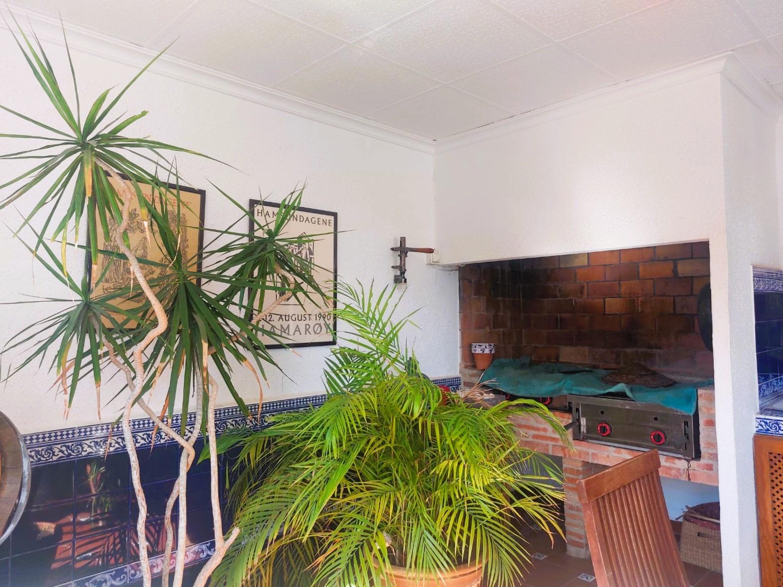 Pool area in finca for sale in La Marina