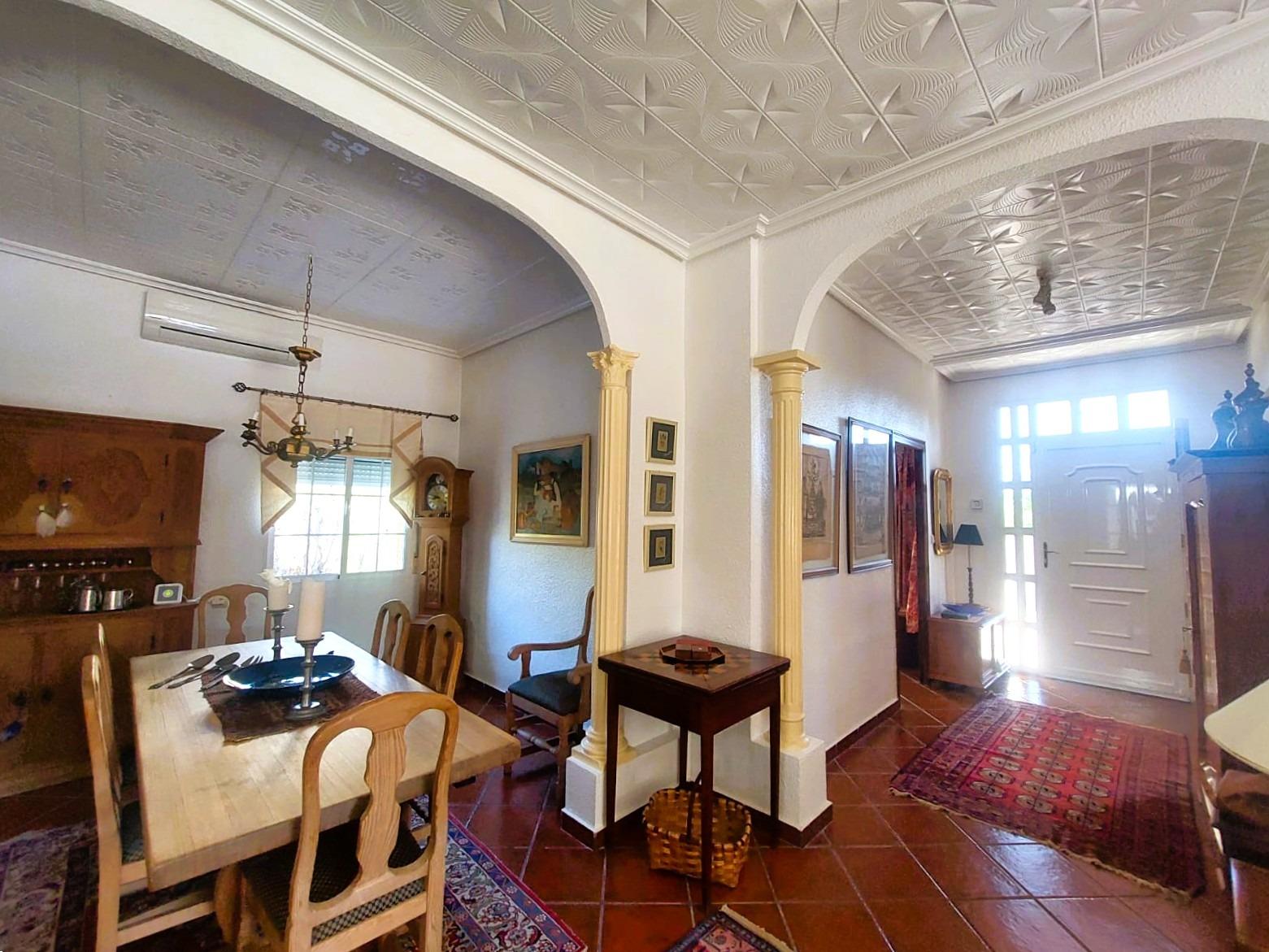 Master bedroom in finca for sale in La Marina