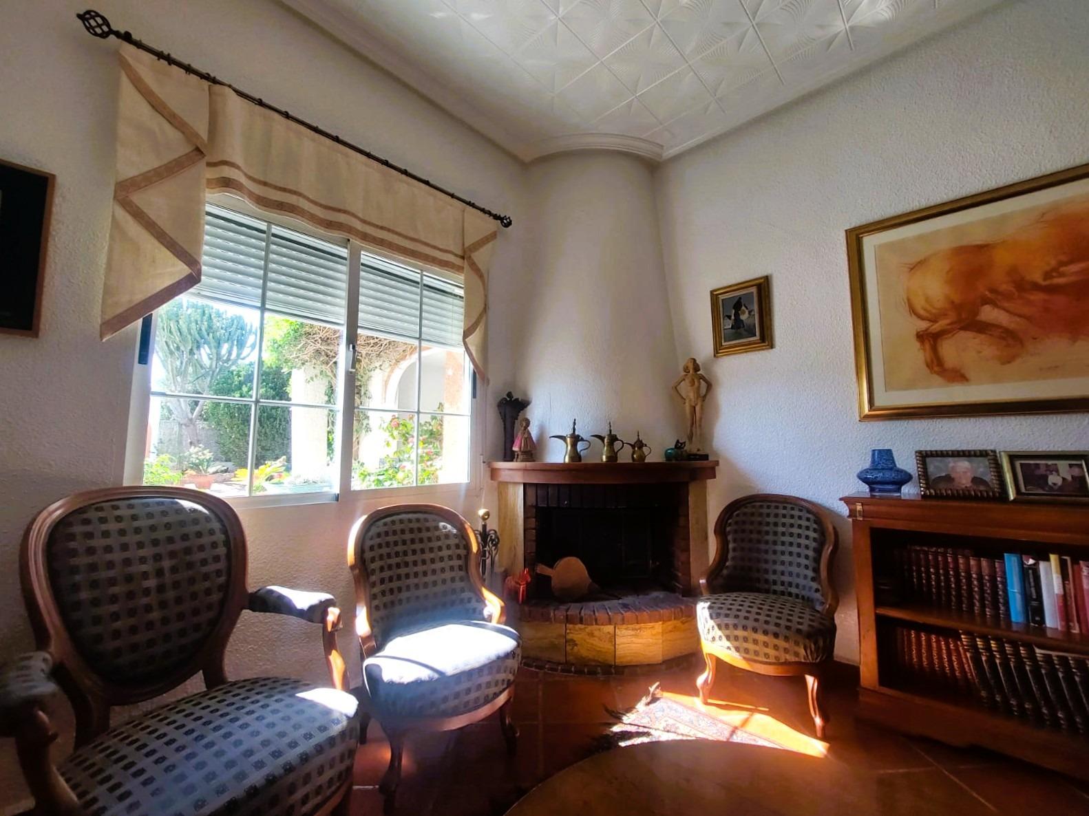 Pool area in finca for sale in La Marina