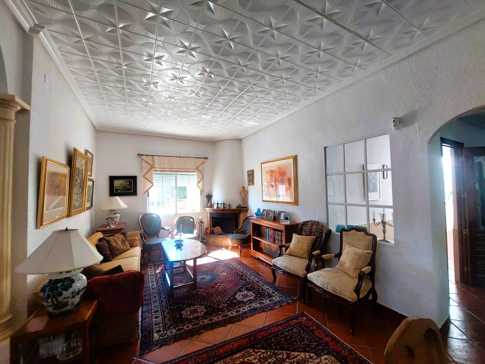 Dining area in finca for sale in La Marina