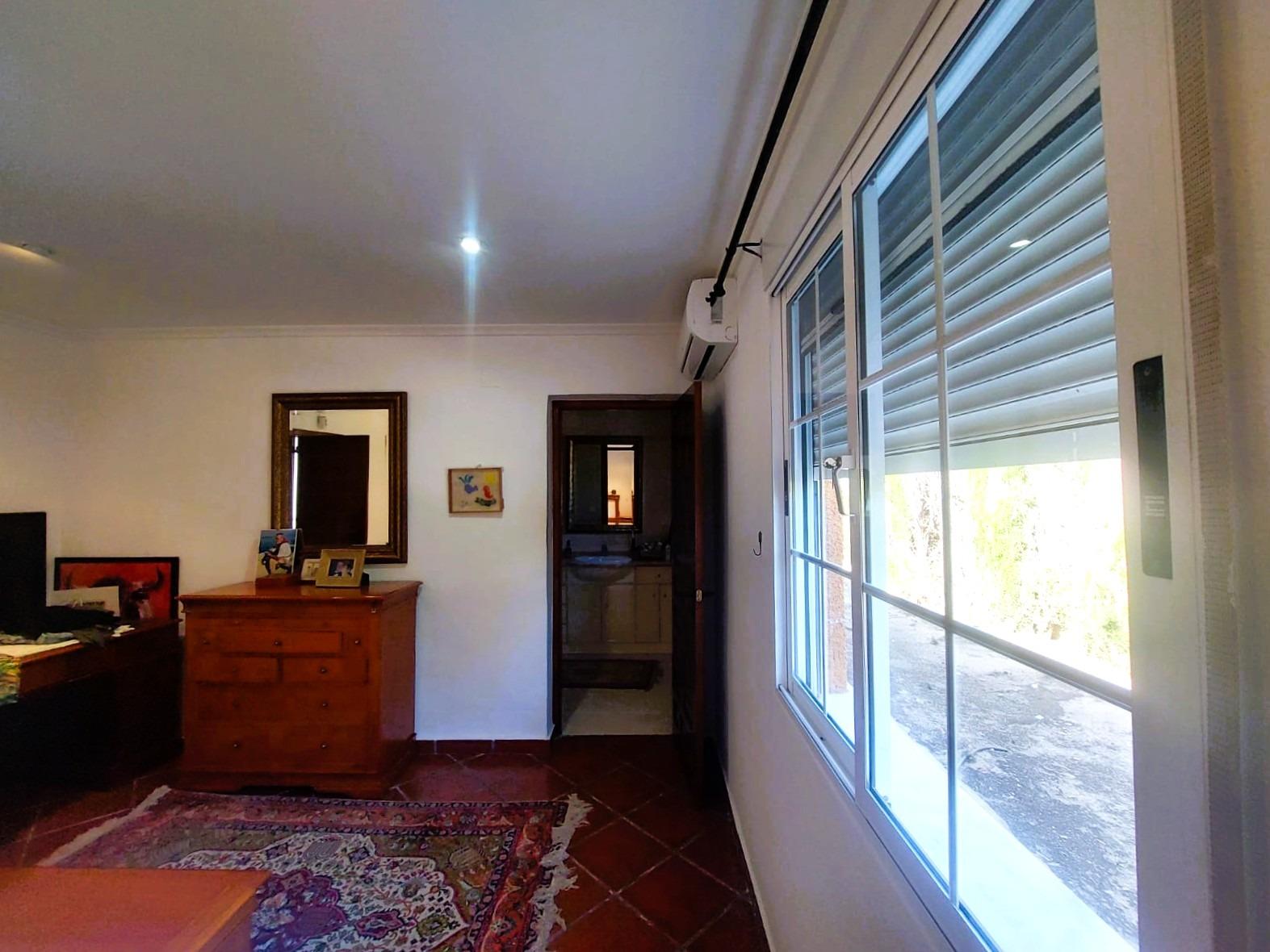 Dining area in finca for sale in La Marina