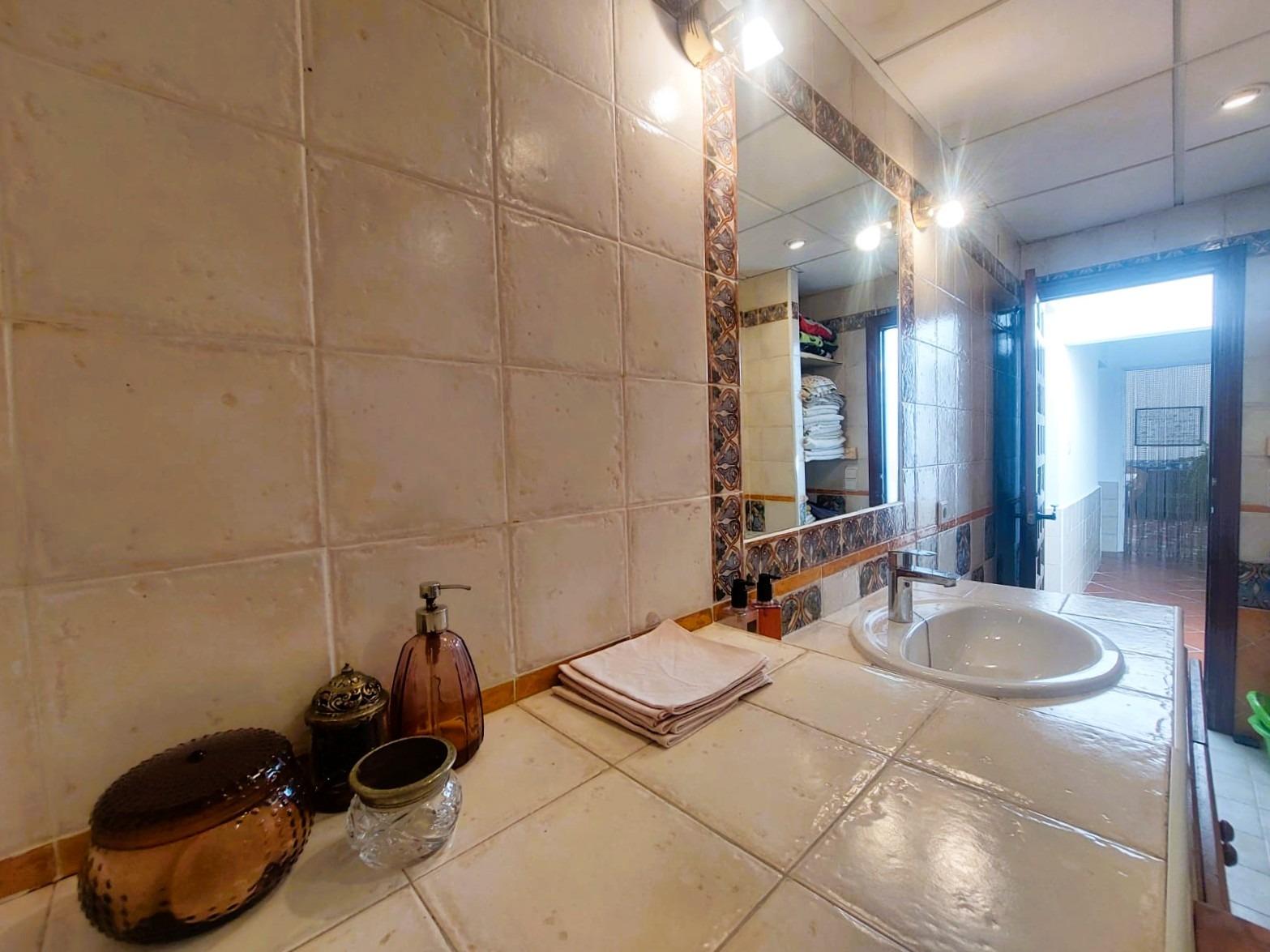 Pool area in finca for sale in La Marina