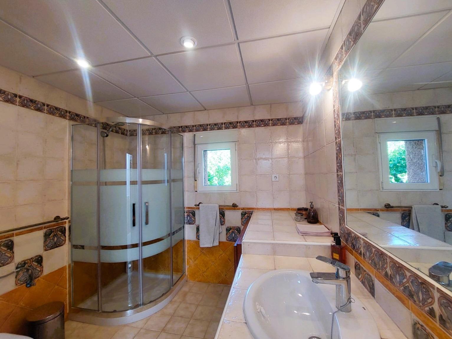 Dining area in finca for sale in La Marina