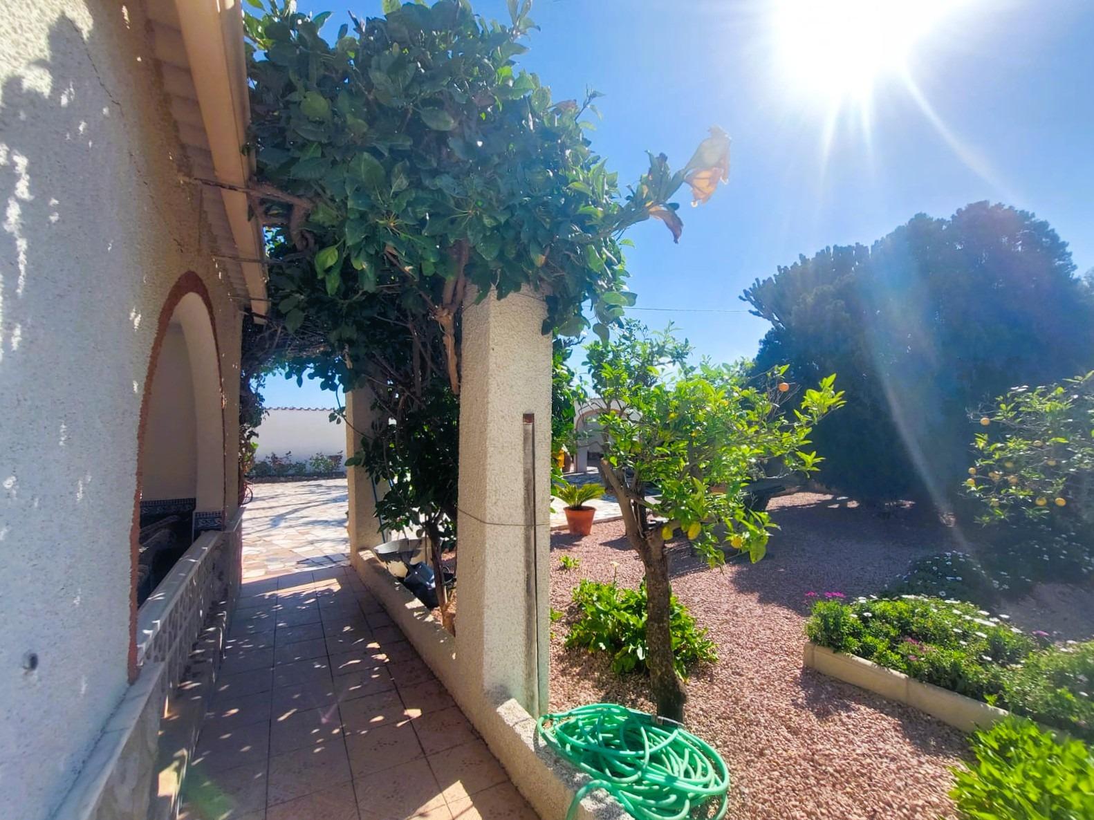 Terrace in finca for sale in La Marina