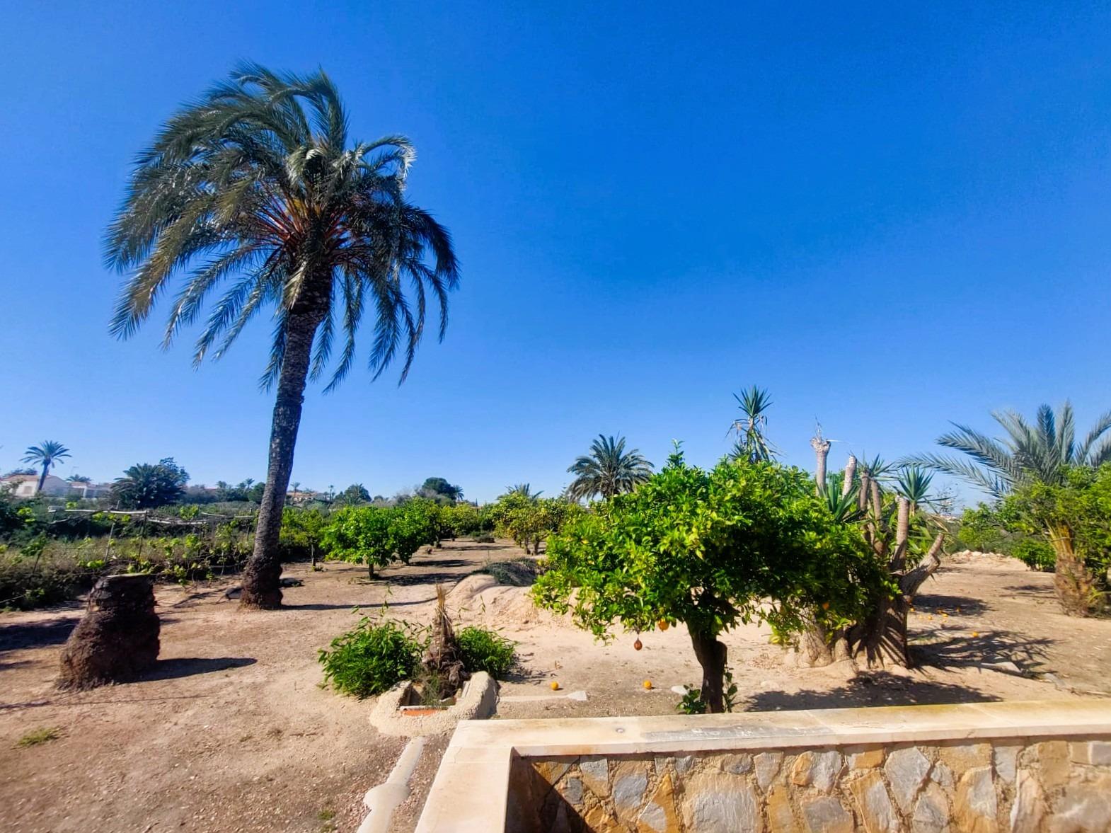 Dining area in finca for sale in La Marina