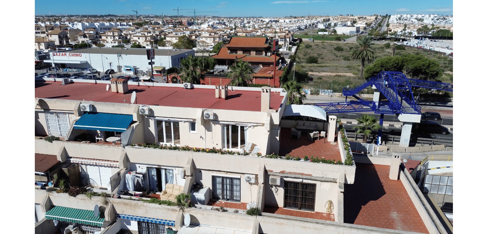 Master bedroom in apartment for sale in Orihuela Costa