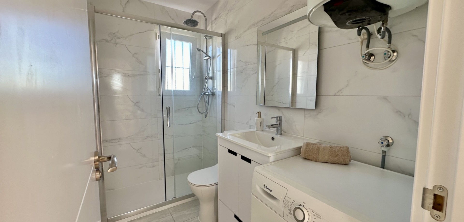 Master bedroom in apartment for sale in Orihuela Costa