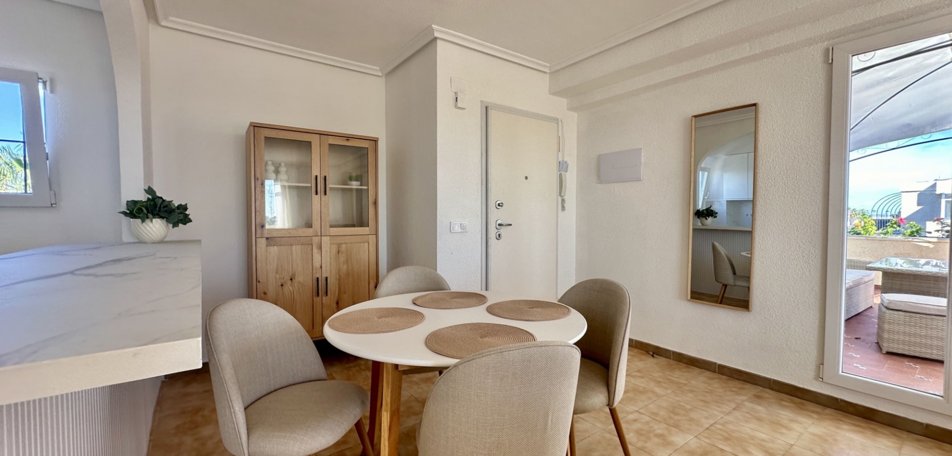 Bathroom in apartment for sale in Orihuela Costa