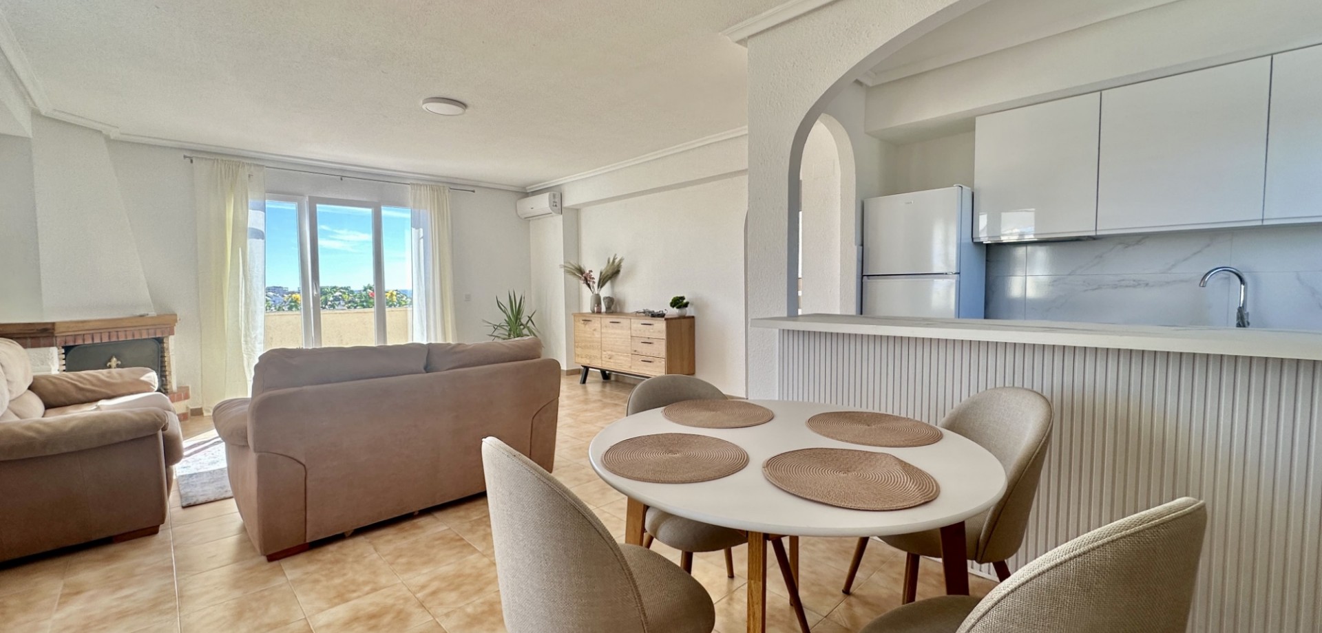 Garden in apartment for sale in Orihuela Costa