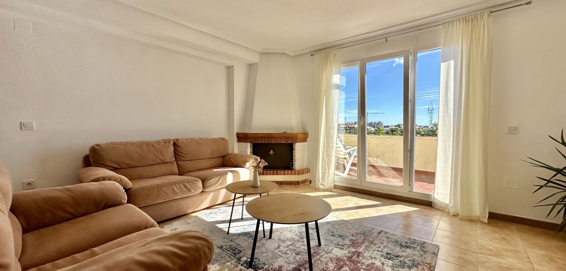 Pool area in apartment for sale in Orihuela Costa